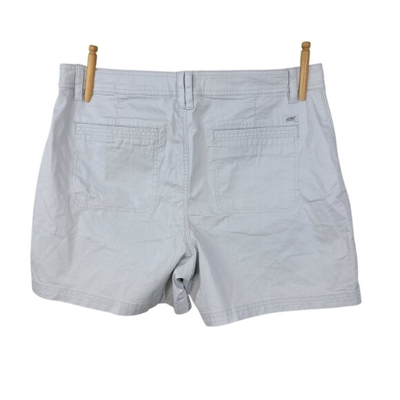 NEW Eddie Bauer Shorts Size 16 Chino Shorts Pockets Womens Very Light Blue - Picture 4 of 6